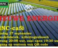 MiNC-café maandag 27 september: Nieuwe energie!