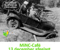 MiNC café 13 december 2021 afgelast